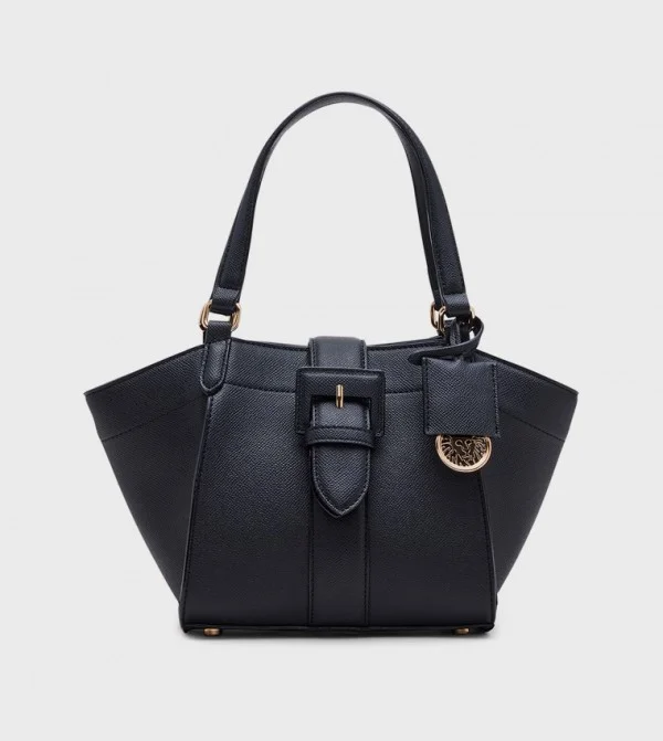 Anne Klein Textured Buckle Detail Tote Bag
